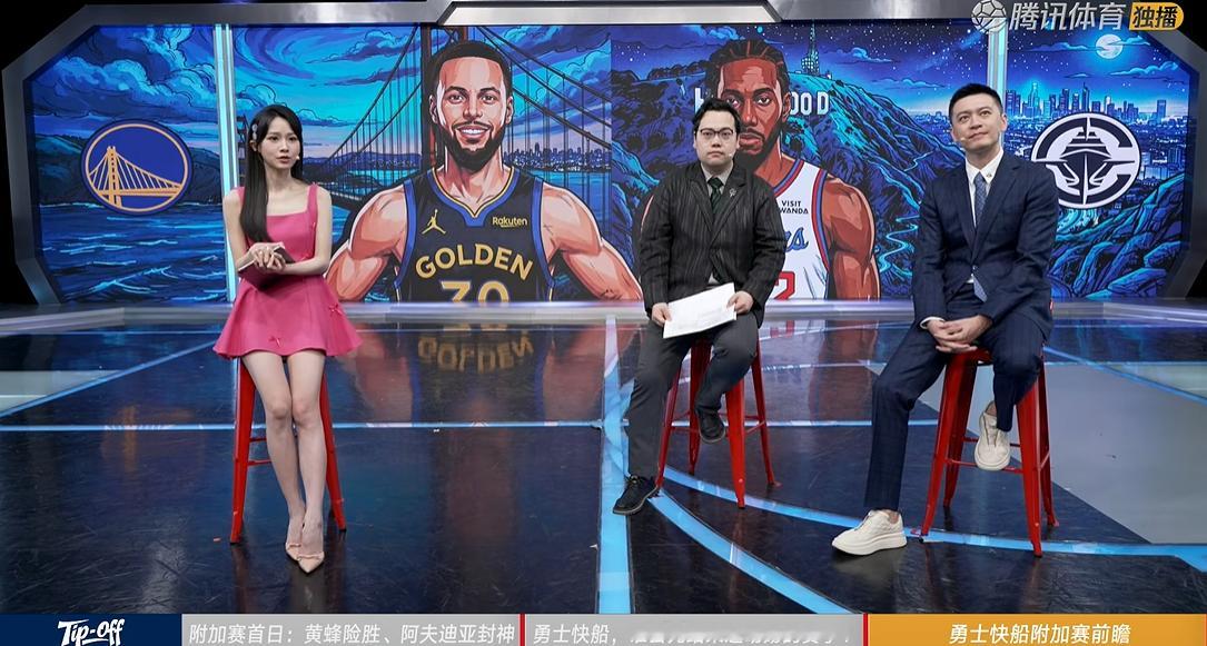 来看杨鸣指导。勇士vs快船 杨鸣