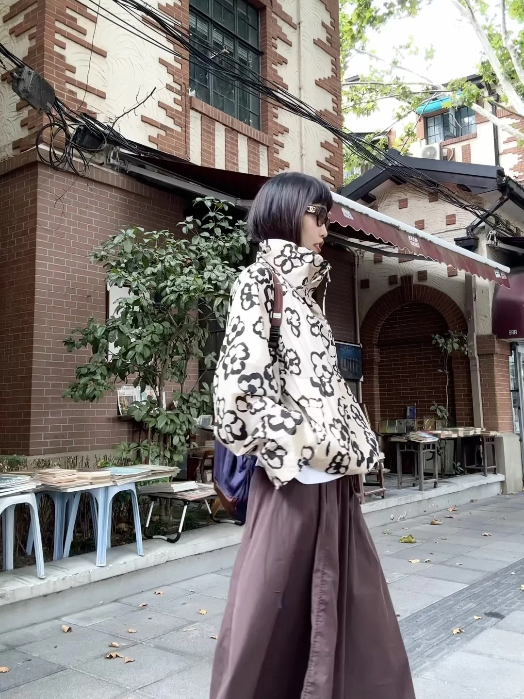©️live ootd｜上海街头入秋氛围get🍂