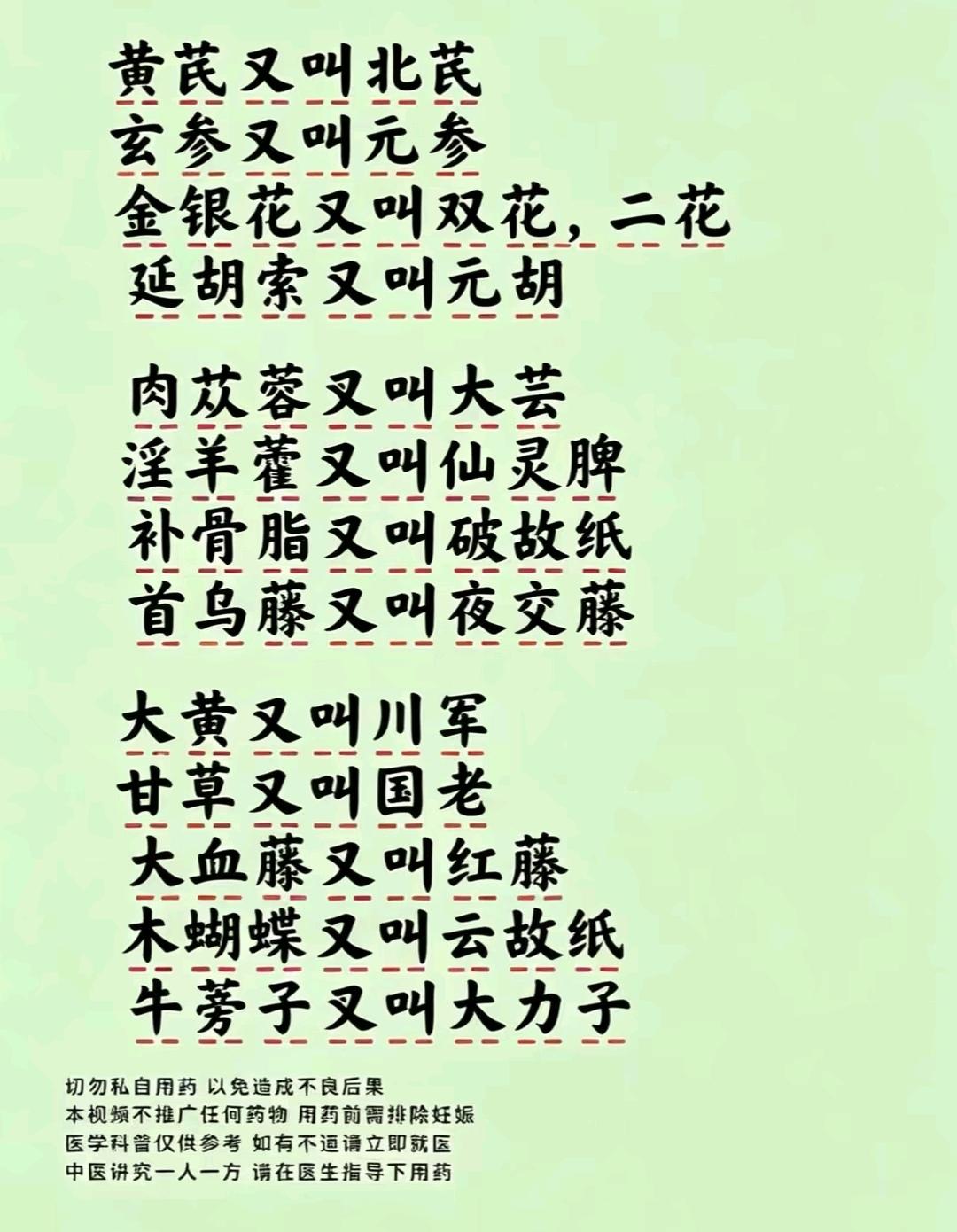 养生知识科普 养生知识分享 中药材趣味知识 老祖宗的本草智慧 识得本草