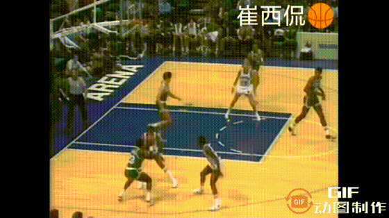 论带队能力，拉里·伯德才是真正的GOAT！
别看伯德打球不紧不慢，真飞起来，谁也