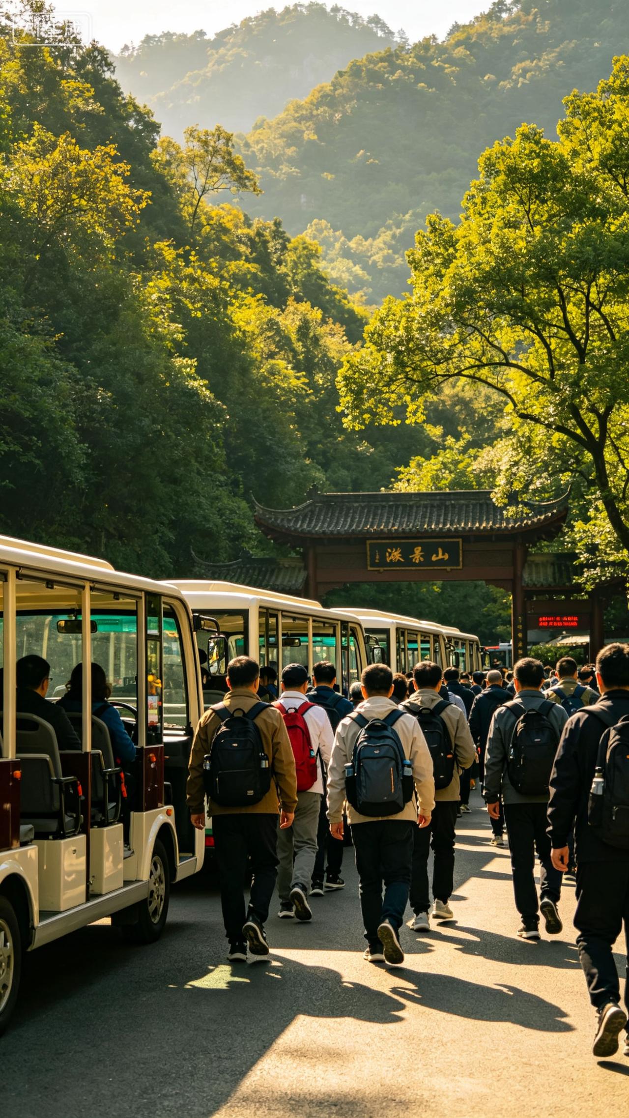 出门旅游的朋友有没有发现，现在各大景区几乎都标配了摆渡车。有人觉得特别方便省力，