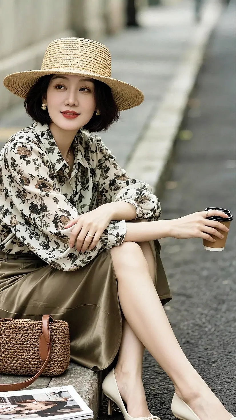 AI复古街拍风 ai创作 广告分成玩法达人伙伴计划