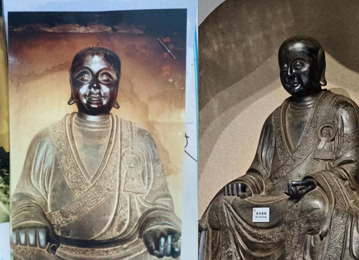 “必须严查！”7月2日报道北京，游客在一民间博物馆游览，发现展出的一尊铜像，竟然