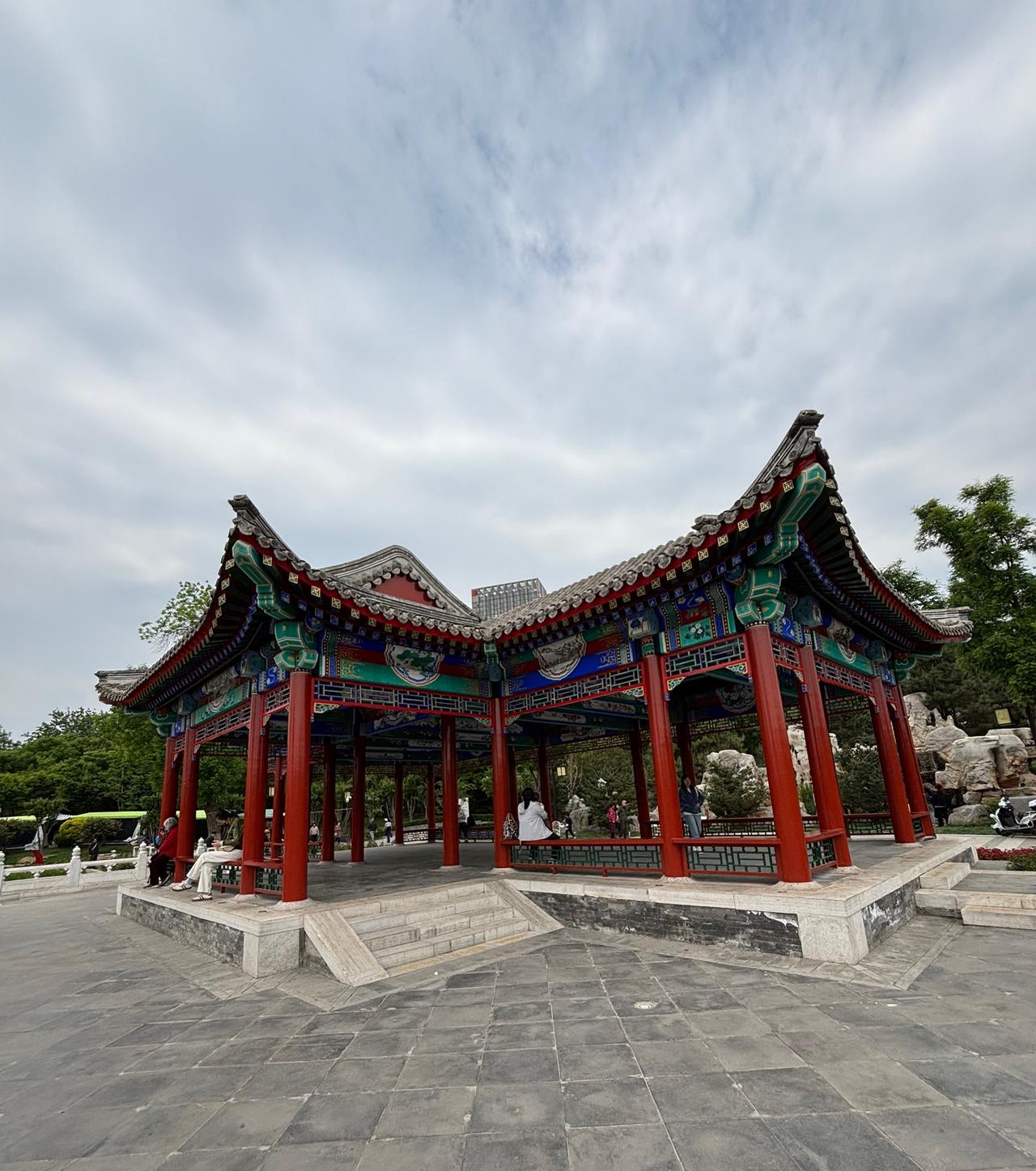 这是北京最年轻的5A级公园，不知道是不是因为位置有点远，游客比较少。

今天这是
