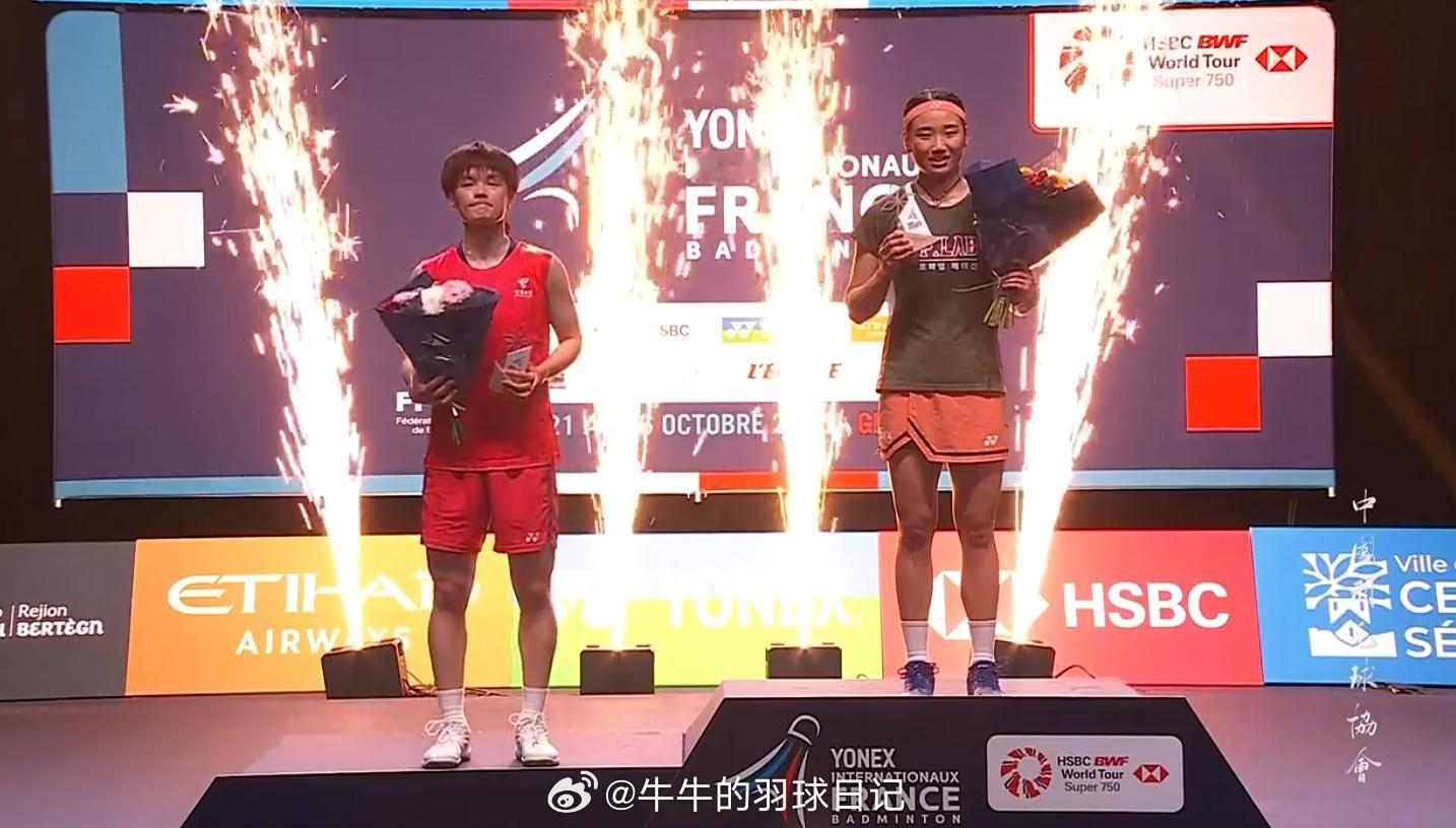 2025年法国羽毛球公开赛 恭喜两位！(丸子腿貌似不太舒服？热点现场 ​​​