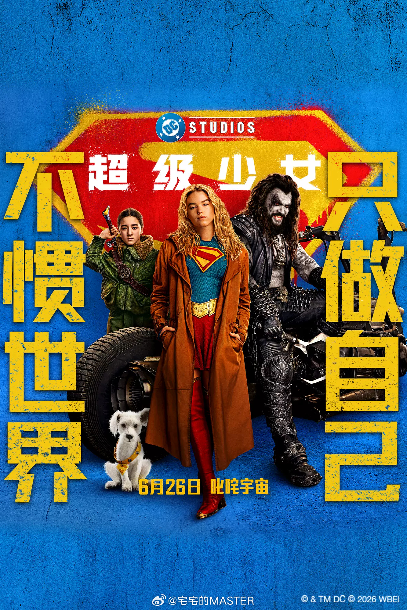超级少女 战力忽高忽低，完全看心情，毕竟就是度个假……戏份给一个背着大剑但又毫无