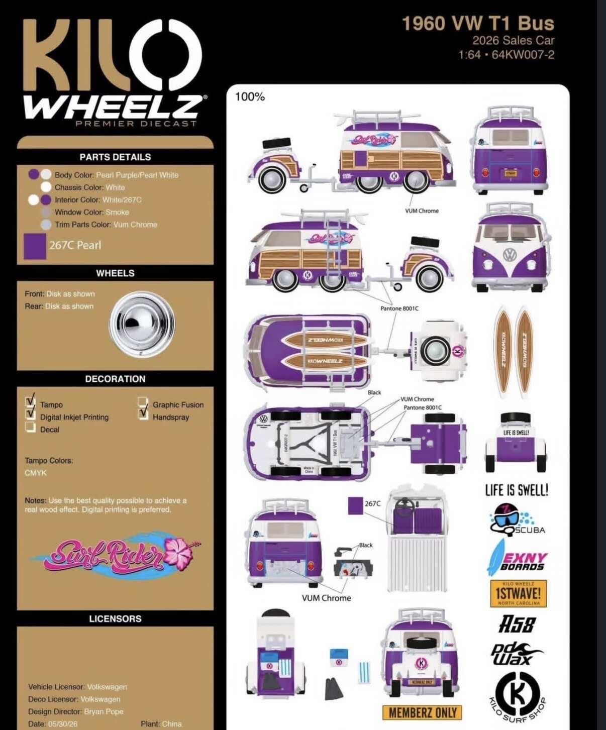 精装风火轮-Kilo wheelz 1/64合金新品预告
Kilo wheelz