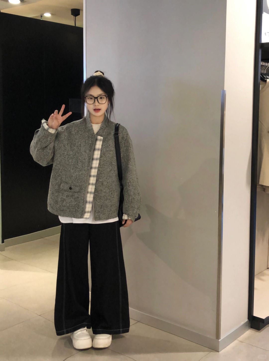 早春的第一件毛呢棒球服好好看！🔒住啦！！！