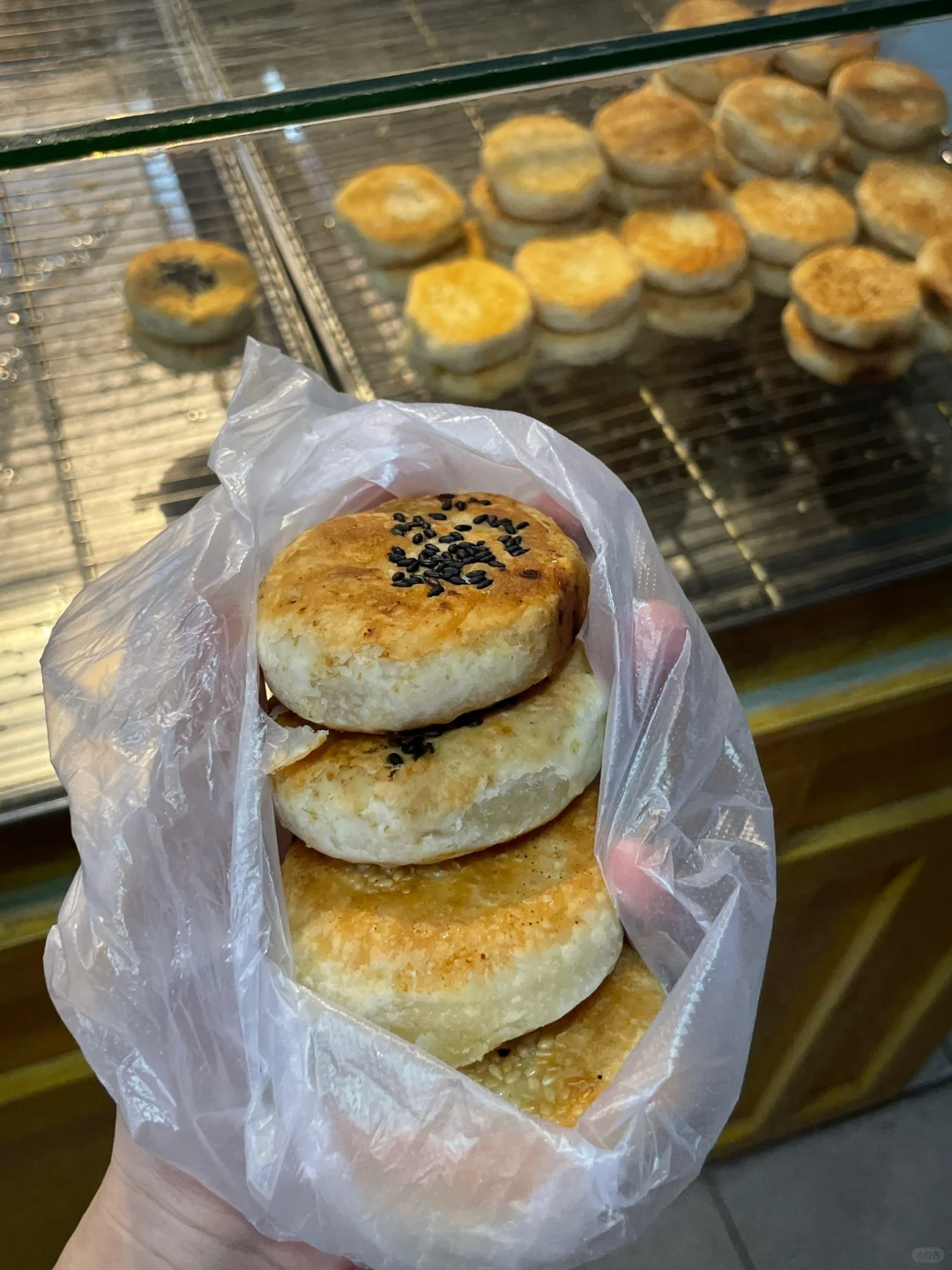 赣州蕞好吃的板栗饼在老城区、、好好次啊🤤
