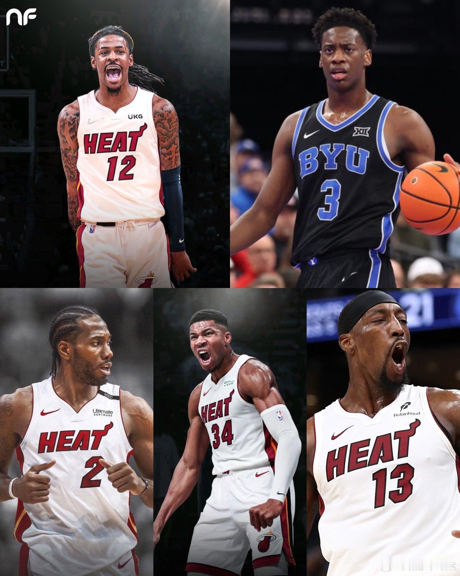 迈阿密热火的终极阵容想想就好了nba季后赛