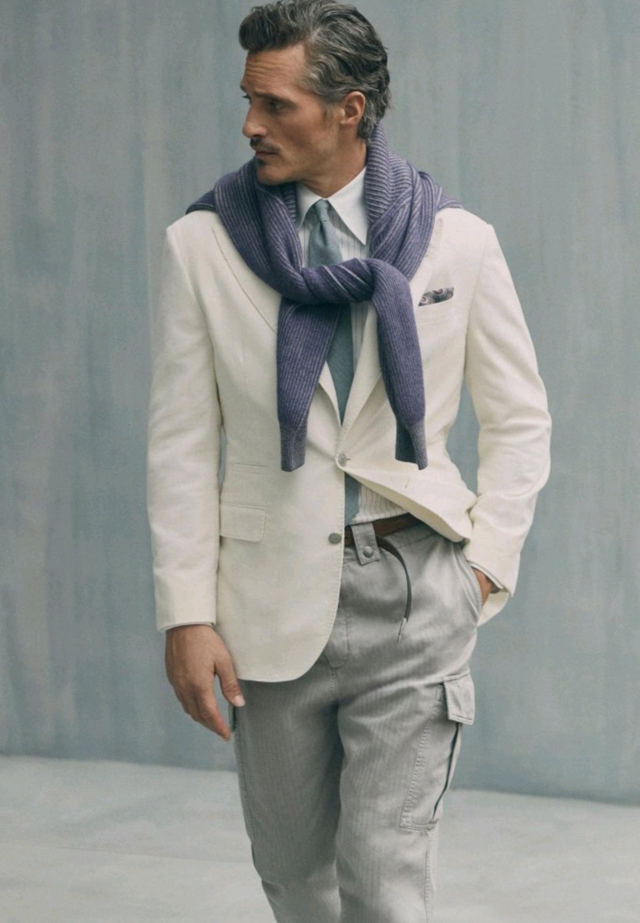 Brunello Cucinelli 2026秋冬男装系列，重新定义了材质的诗意