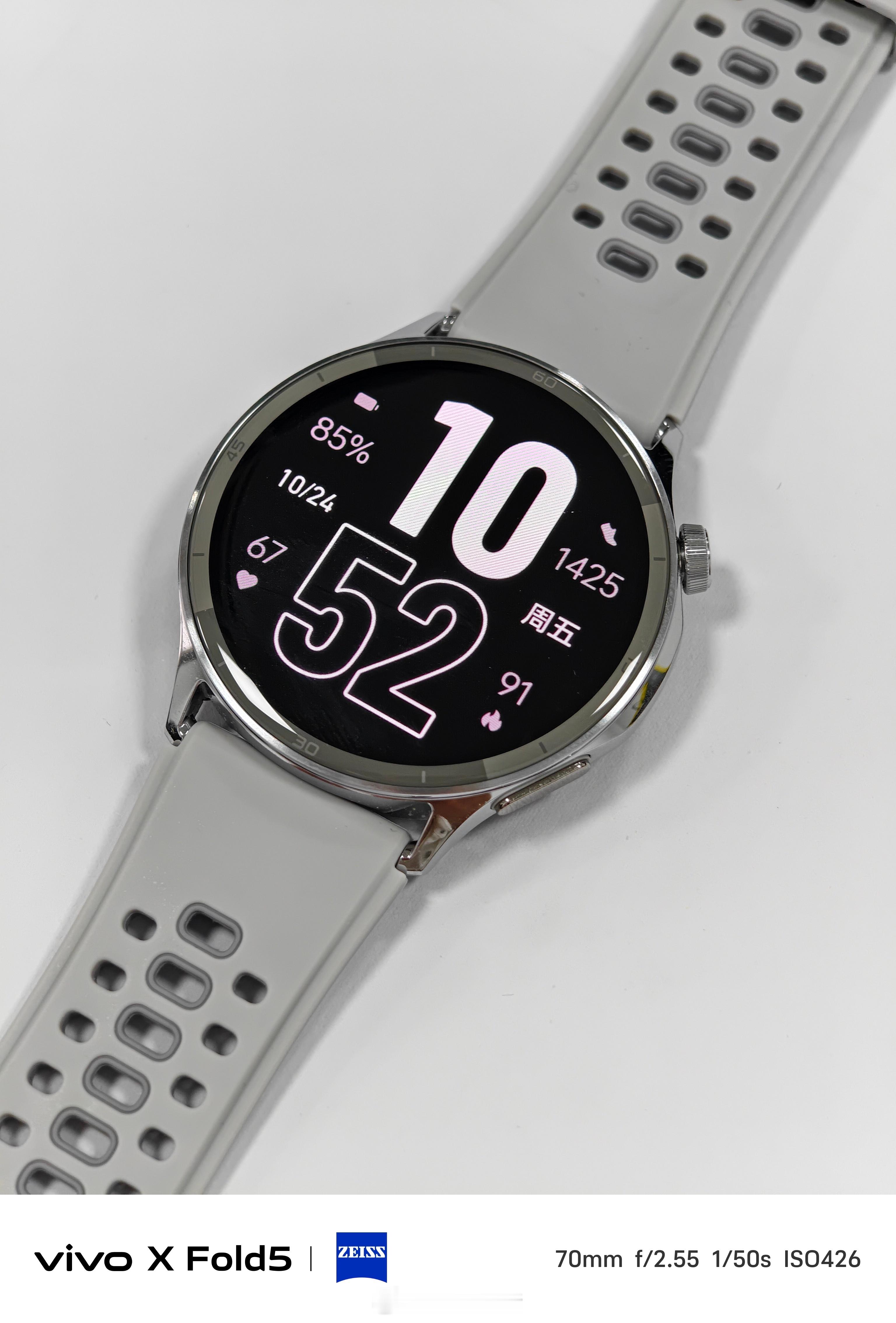 同学买了个OPPO WatchS真薄！真精致！质感很不错啊[哆啦A梦吃惊] ​​