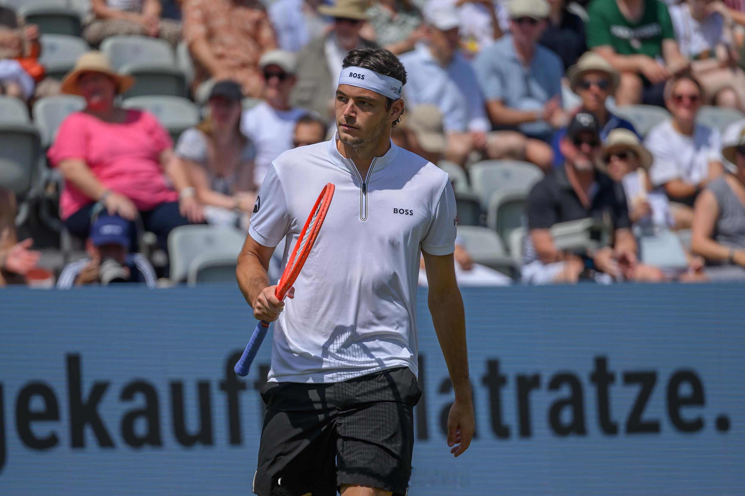 ATP250 斯图加特站决赛，2号种子弗里茨以6-3/7-6(0)击败头号种子兹
