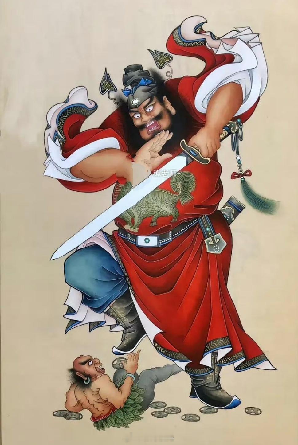 开运化煞，小人远离，平安吉祥，见者得福好运
