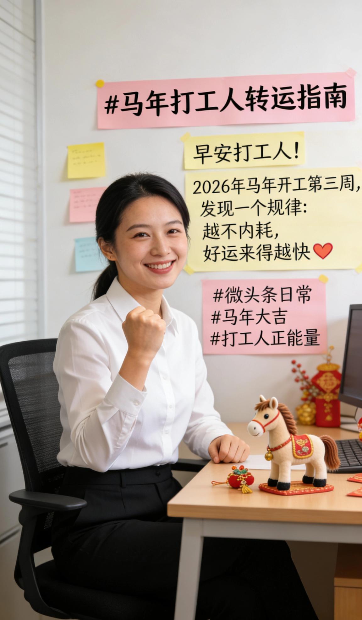 早安打工人！马年开工第三周，发现一个规律：越不内耗，好运来得越快✨
 
之前总纠