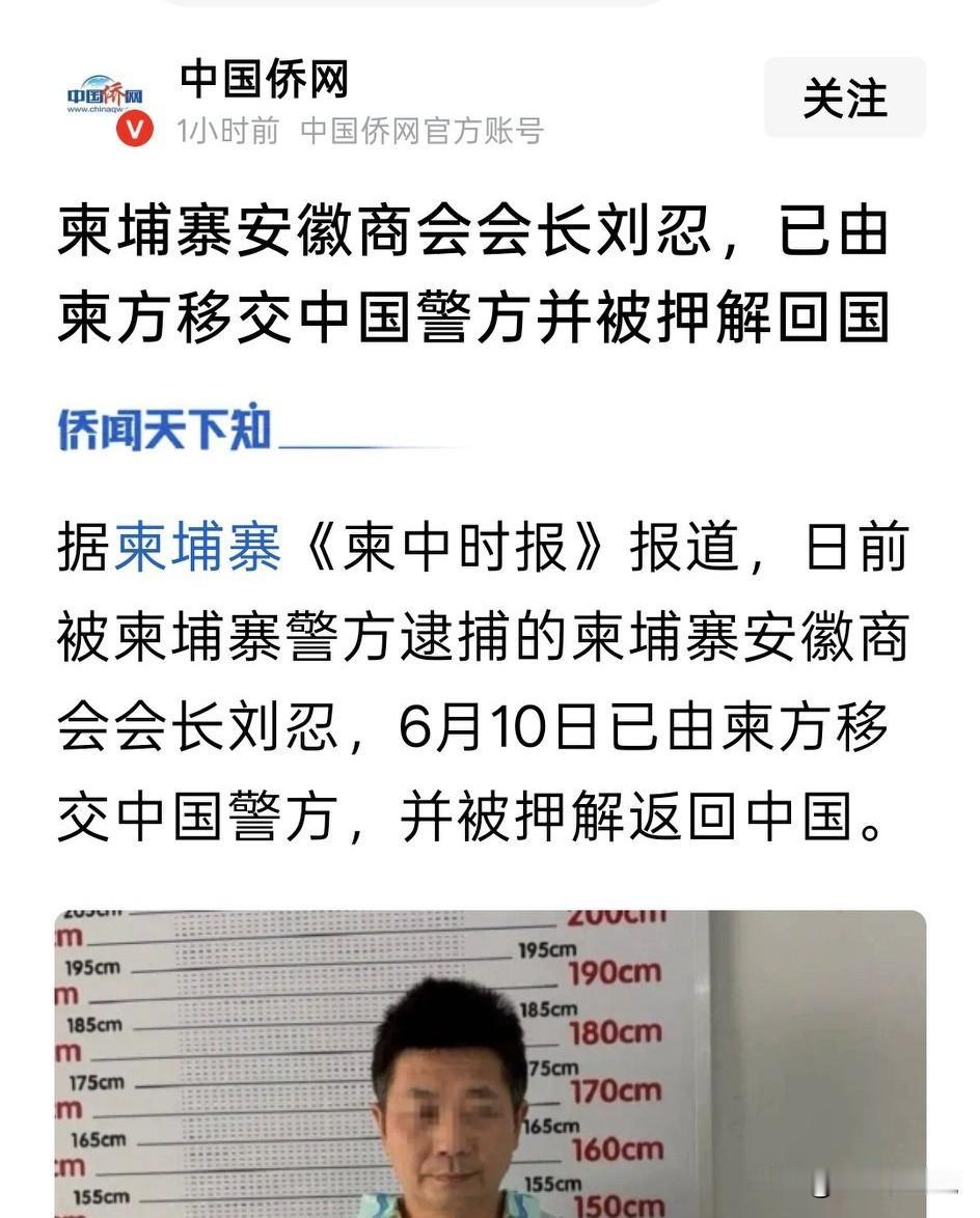 挂着商会会长的头衔，却和电诈沆瀣一气，坑蒙拐骗国内的同胞
对于这样的人，押解回国