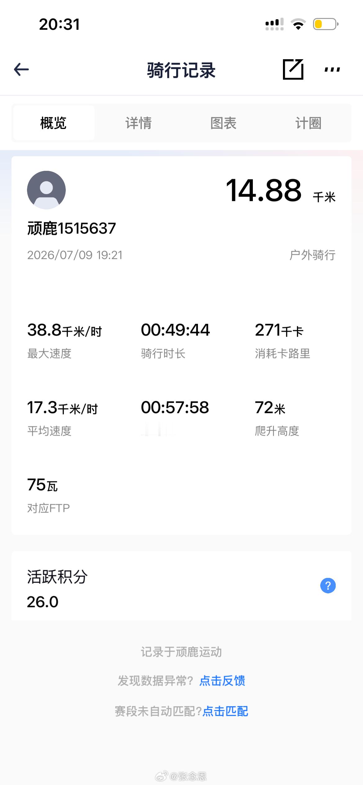 台风前去江边🚴（刚过四桥就点滴落雨，我立刻调头回撤。所以今晚就没骑太远，15公