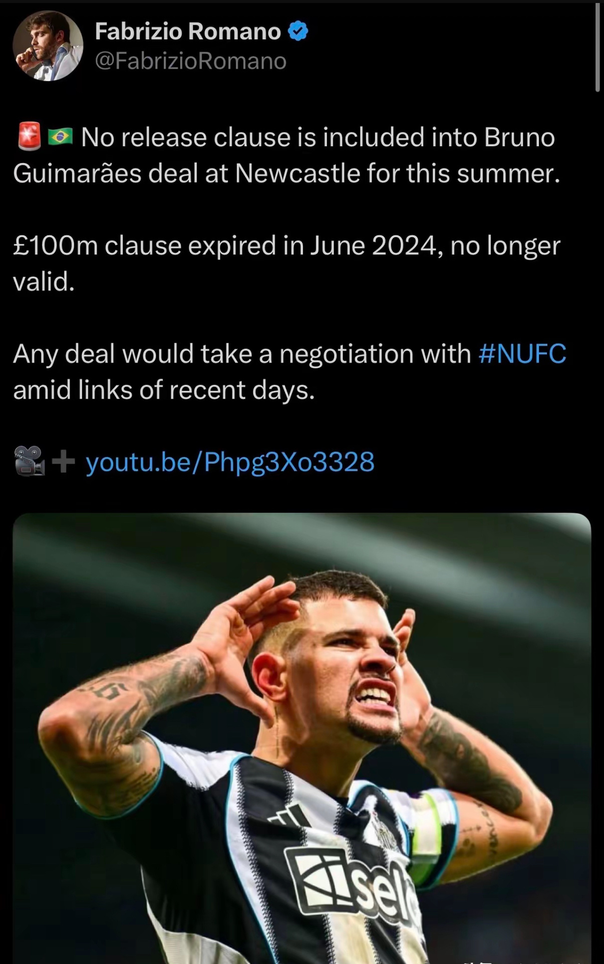 谁传曼联要买吉马良斯了？我找了半天也没找到消息源头，就一群曼联自媒体在瞎报道。纽