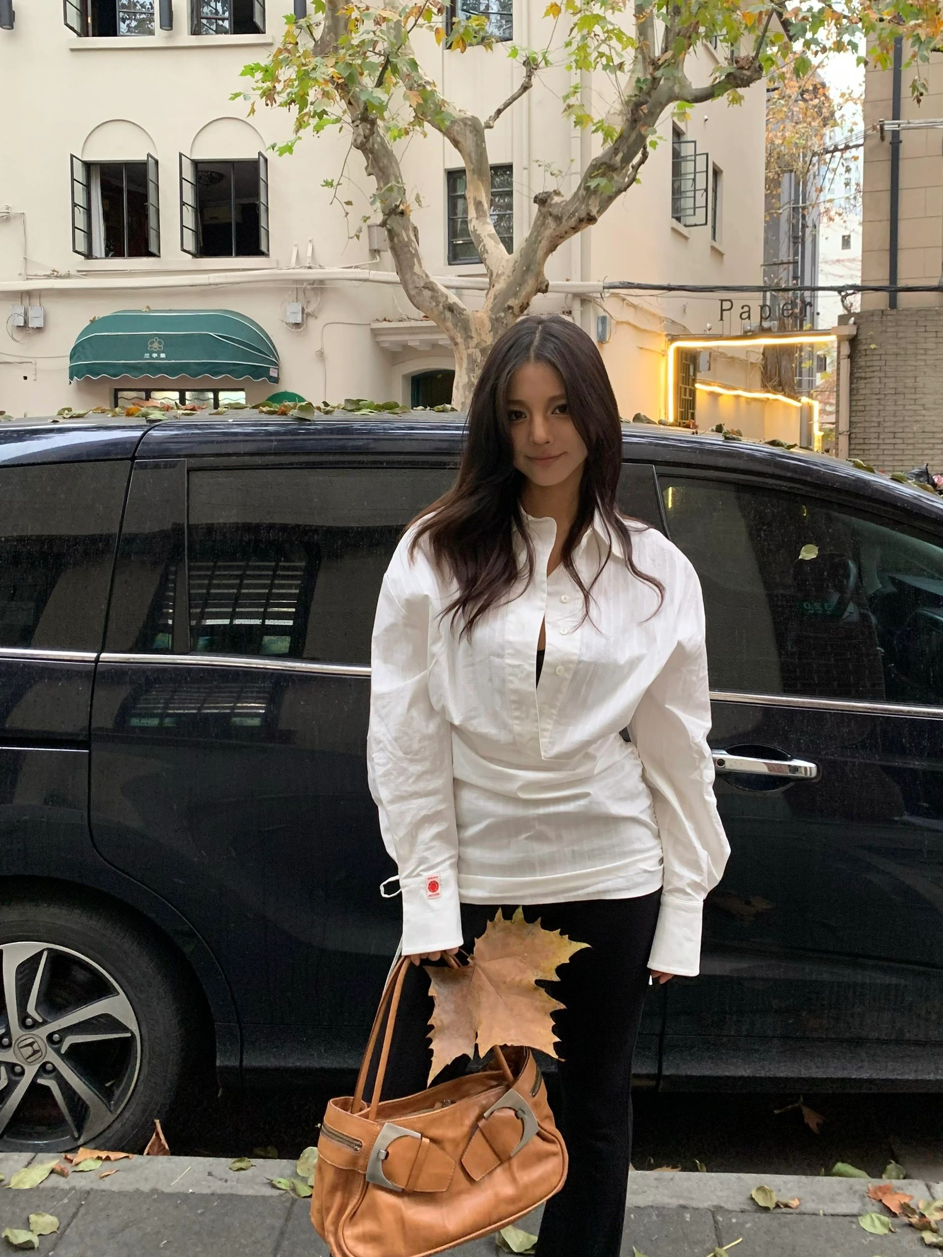 white shirt  ootd