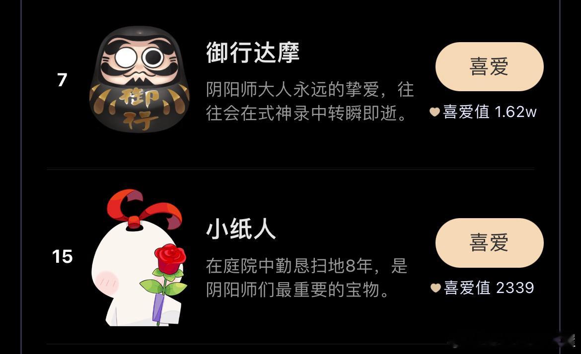 一道送分题，关于黑蛋与小纸人在阴阳师心中孰重🤫 