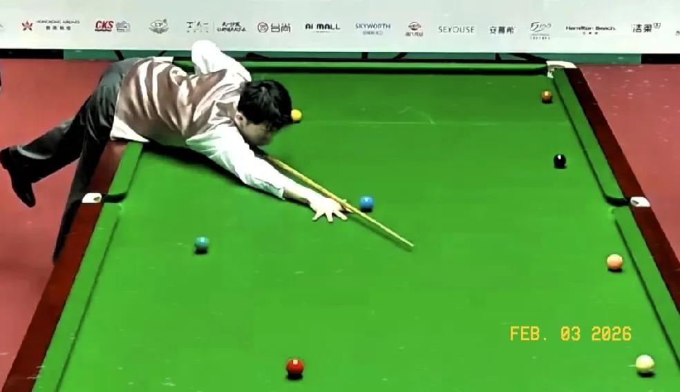 常冰玉62-9再度将比分追至4-4平。
一路落后一直追，也真够辛苦的，韧性也是这