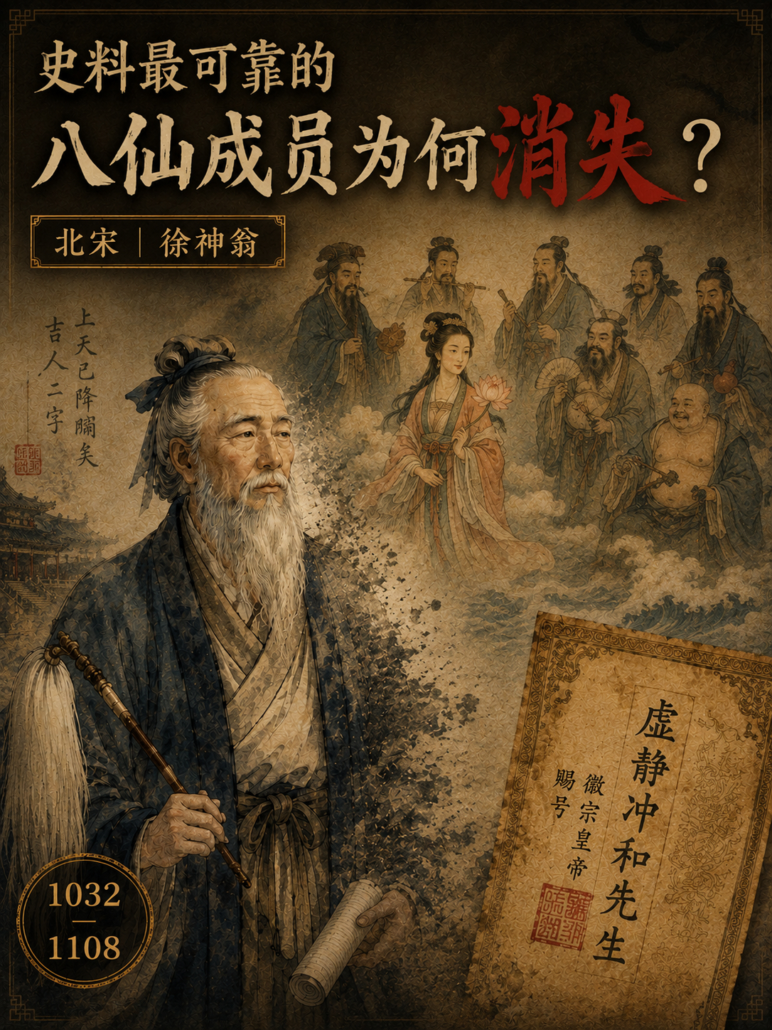 八仙中史料可靠性最高的徐神翁为何消失？Claude对此解答：宋朝道士徐守信，泰州