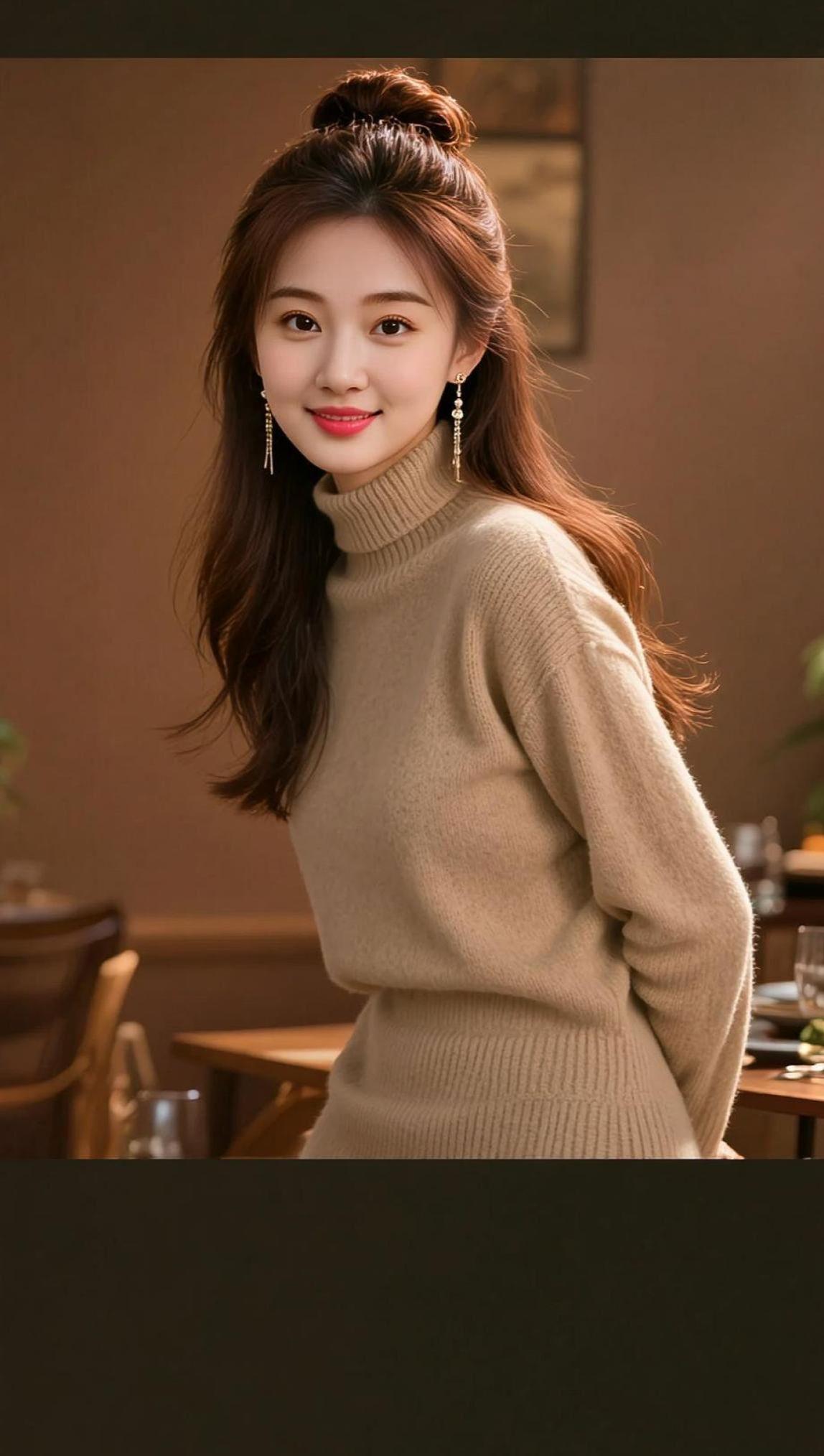 暖棕氛围感写真 抖音ai创作