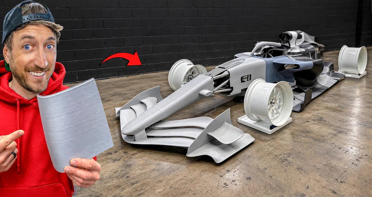 3D打印F1赛车首度组装（2026版） ​​​