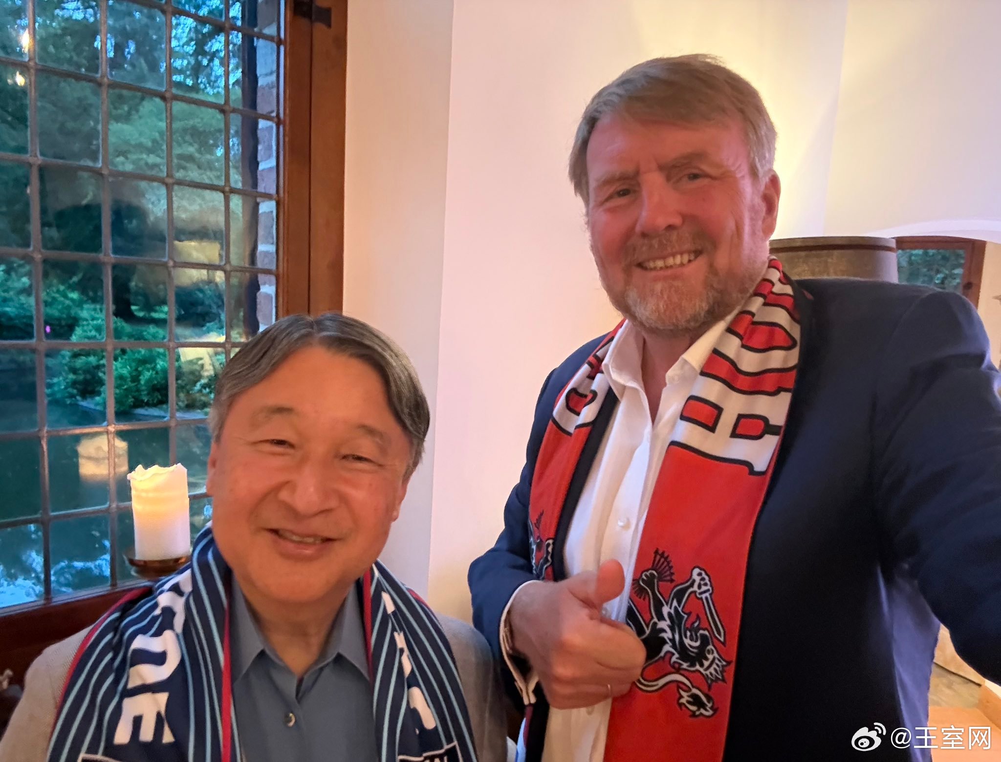 荷兰王室日本皇室 🇳🇱6月14日，威廉-亚历山大国王和马克西玛王后在德仁天皇