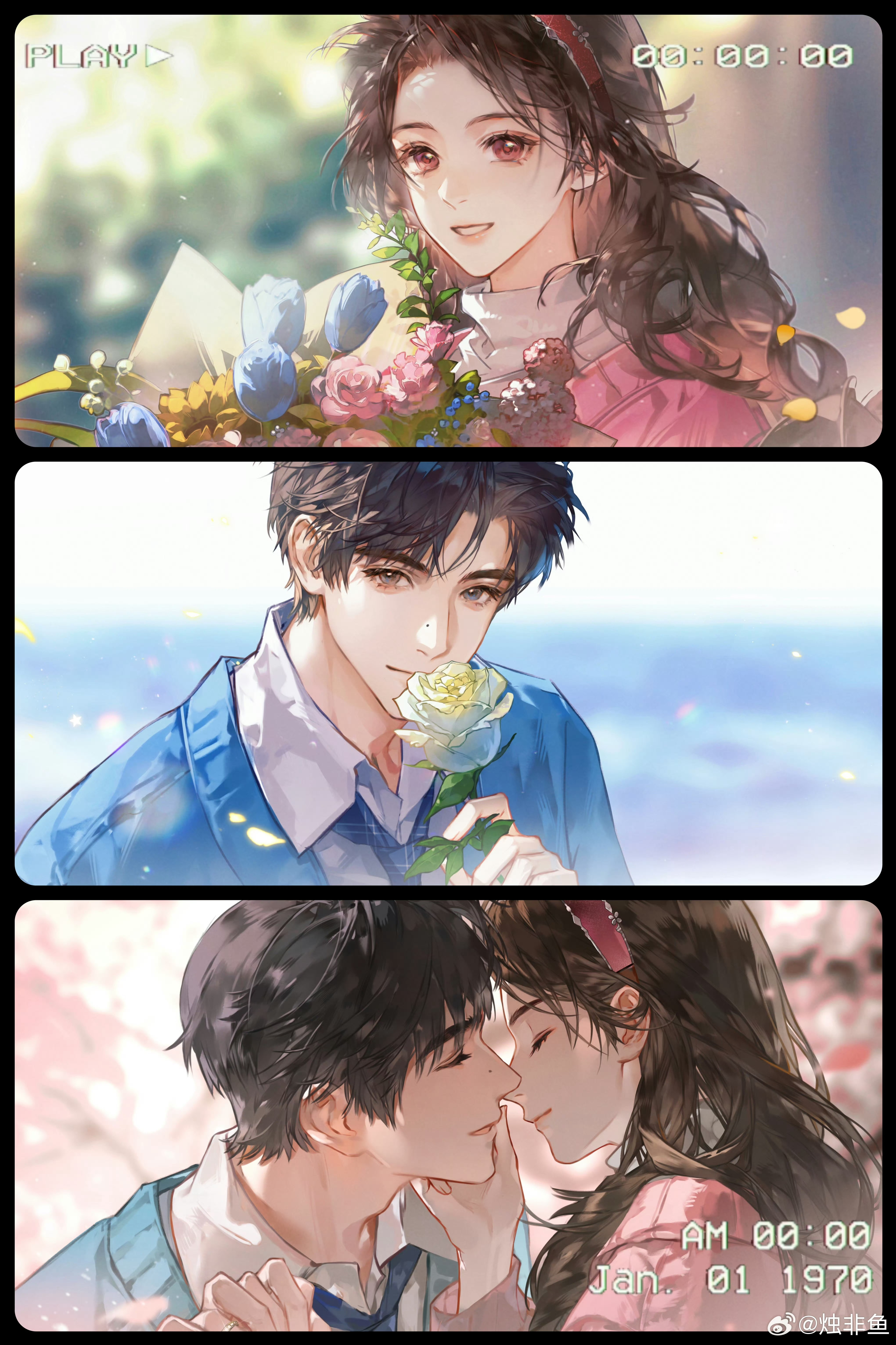 好美的画风耶～～～🌸🌸🌸烛非鱼爱你