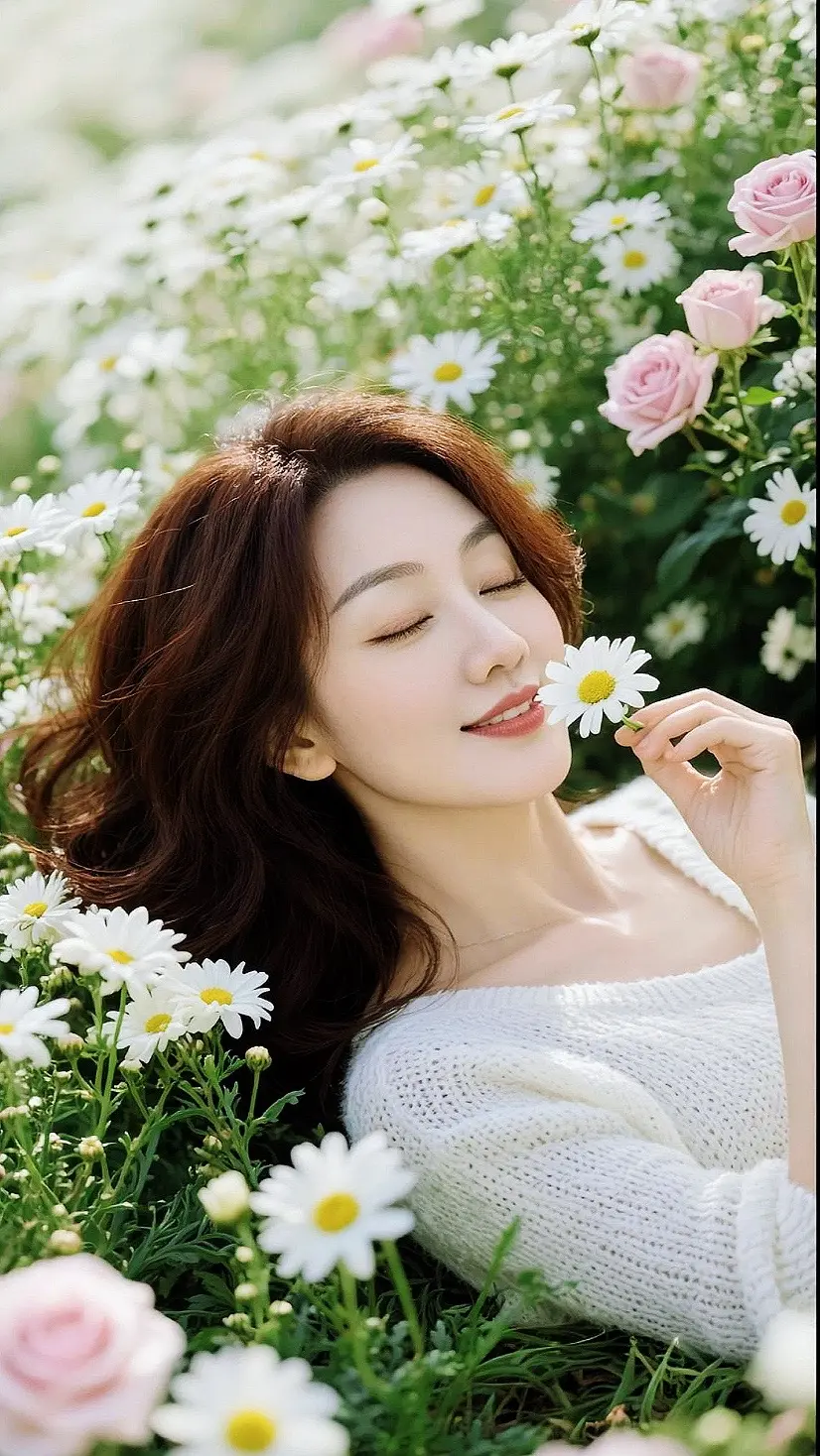 AI花海清新写真 ai创作 伙伴计划广告分成玩法达人