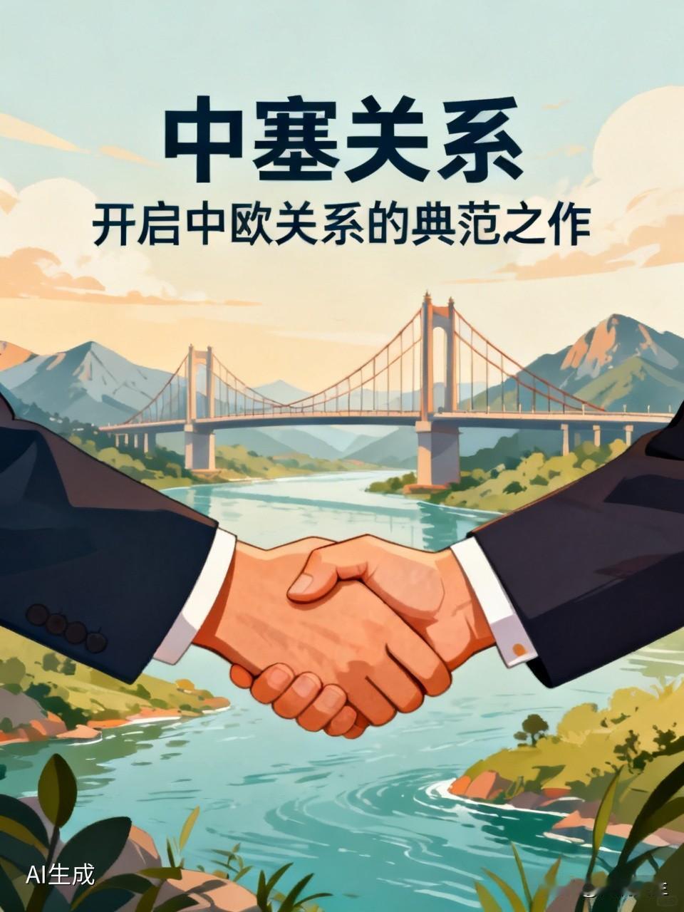 塞尔维亚在欧洲是个很特别的存在，它和中国的情谊深厚。在困难时刻，中塞总是相互支持
