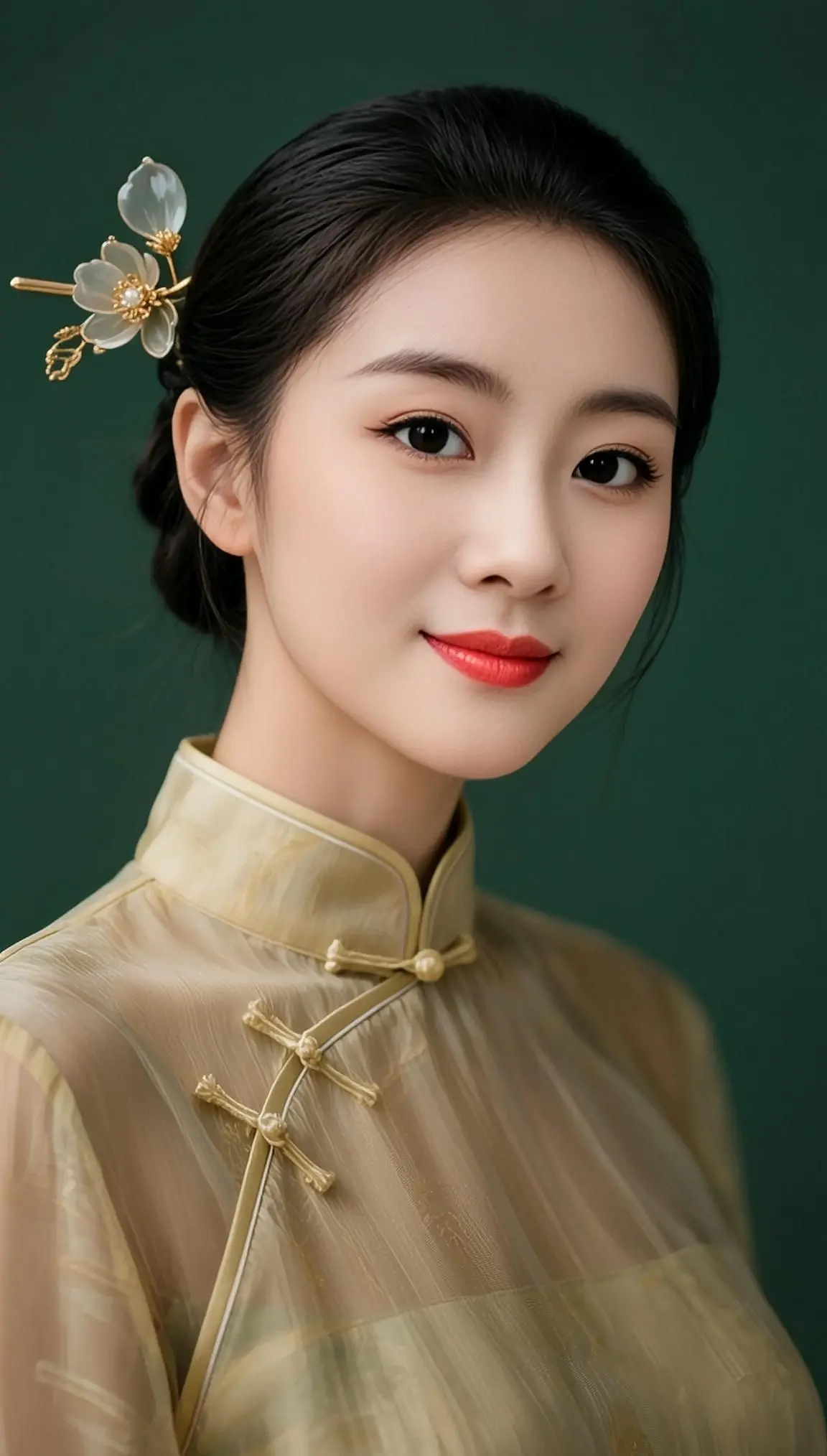 AI中式清透照 ai创作