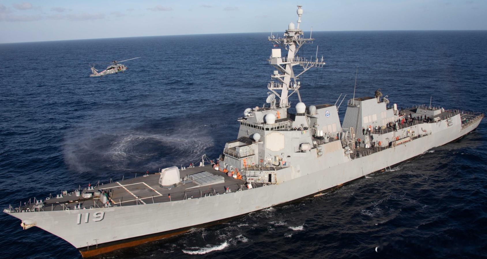 当地时间2月1日，美国海军中央司令部、美国第五舰队通过社交媒体表示，美国海军“德