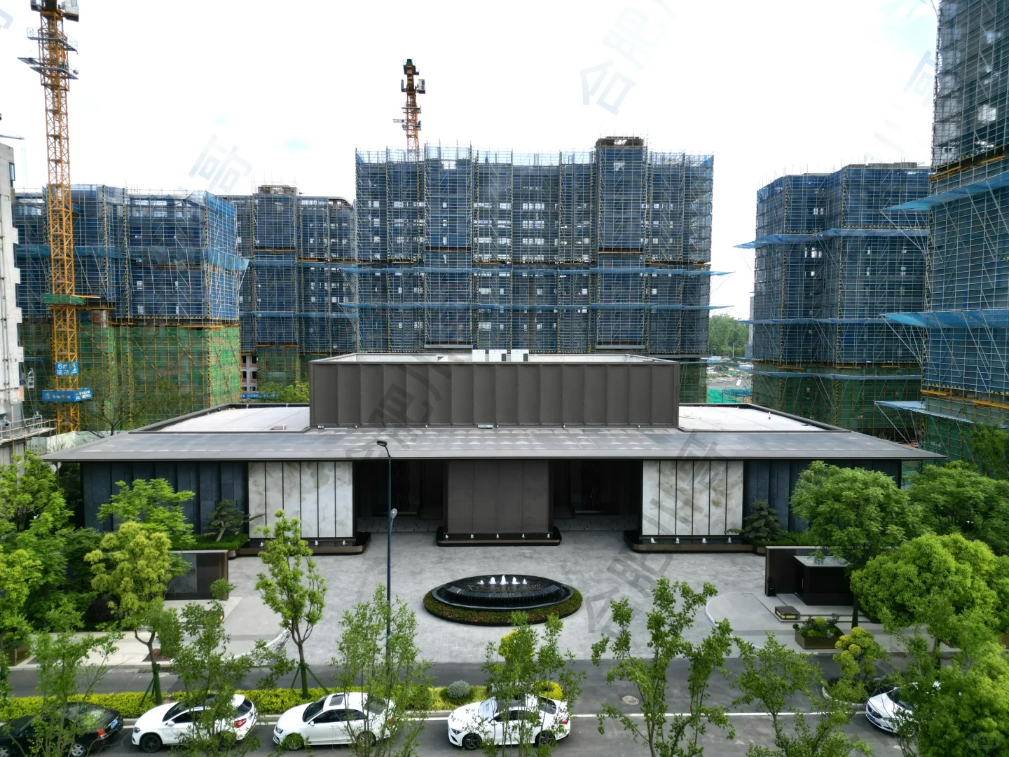 包河区卓越城板块新华星耀玥湖项目进展。