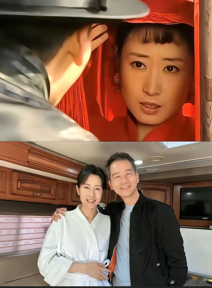 男演员:陈创和女演员:刘敏涛两个人时隔多年再次相聚真是感慨万千！
当年两个人一起