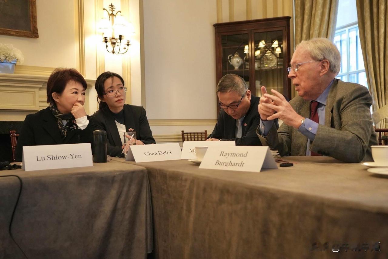 卢秀燕在美叫嚣，和平不能只靠善意或期待，而须建立在实力之上

卢秀燕赴美访问的行