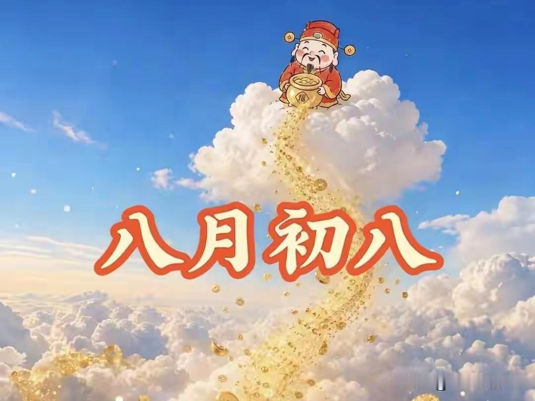 今日八月初八，老话说：八八八，发发发，牢记：“1要笑，2要接，3要吃”
 
今日