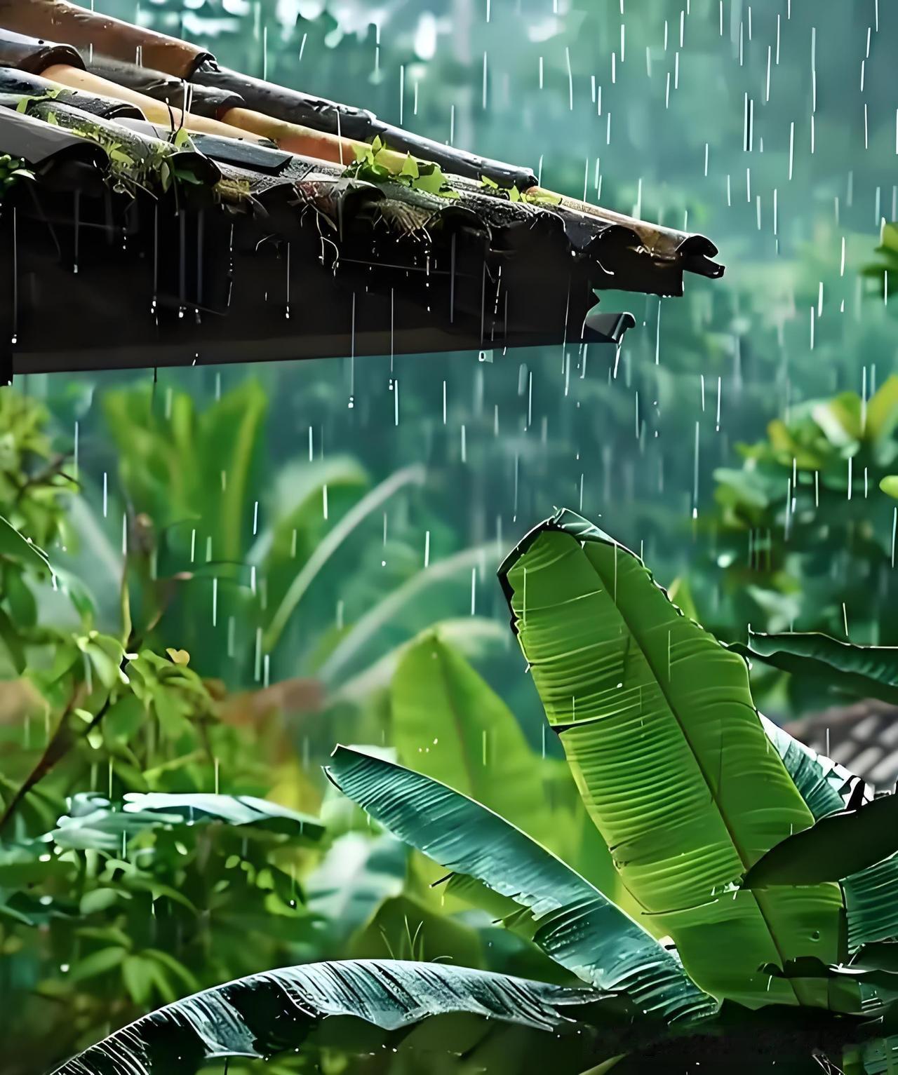 《夏至对雨柬程孺文》
——明·张正蒙
堂开垂柳下，默默坐移时。
岁序一阴长，愁心