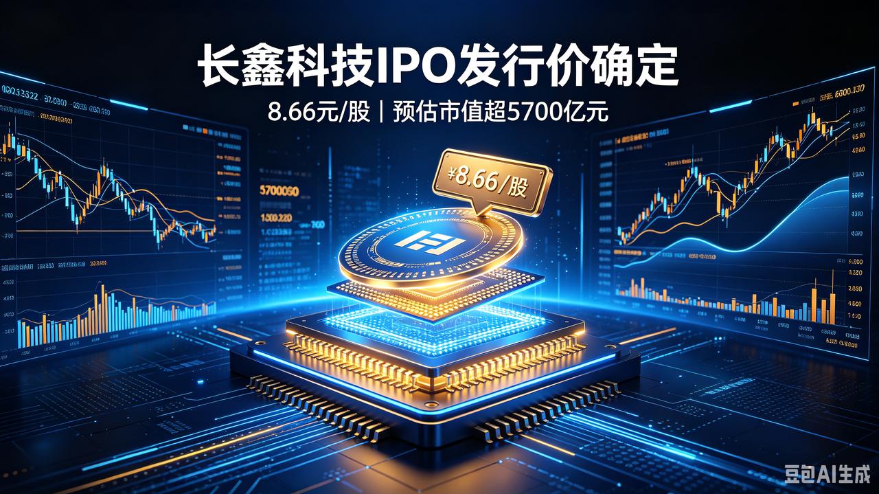 重磅落地！长鑫科技IPO发行价出炉 千亿市值规模基本锁定
 
国内存储芯片龙头企