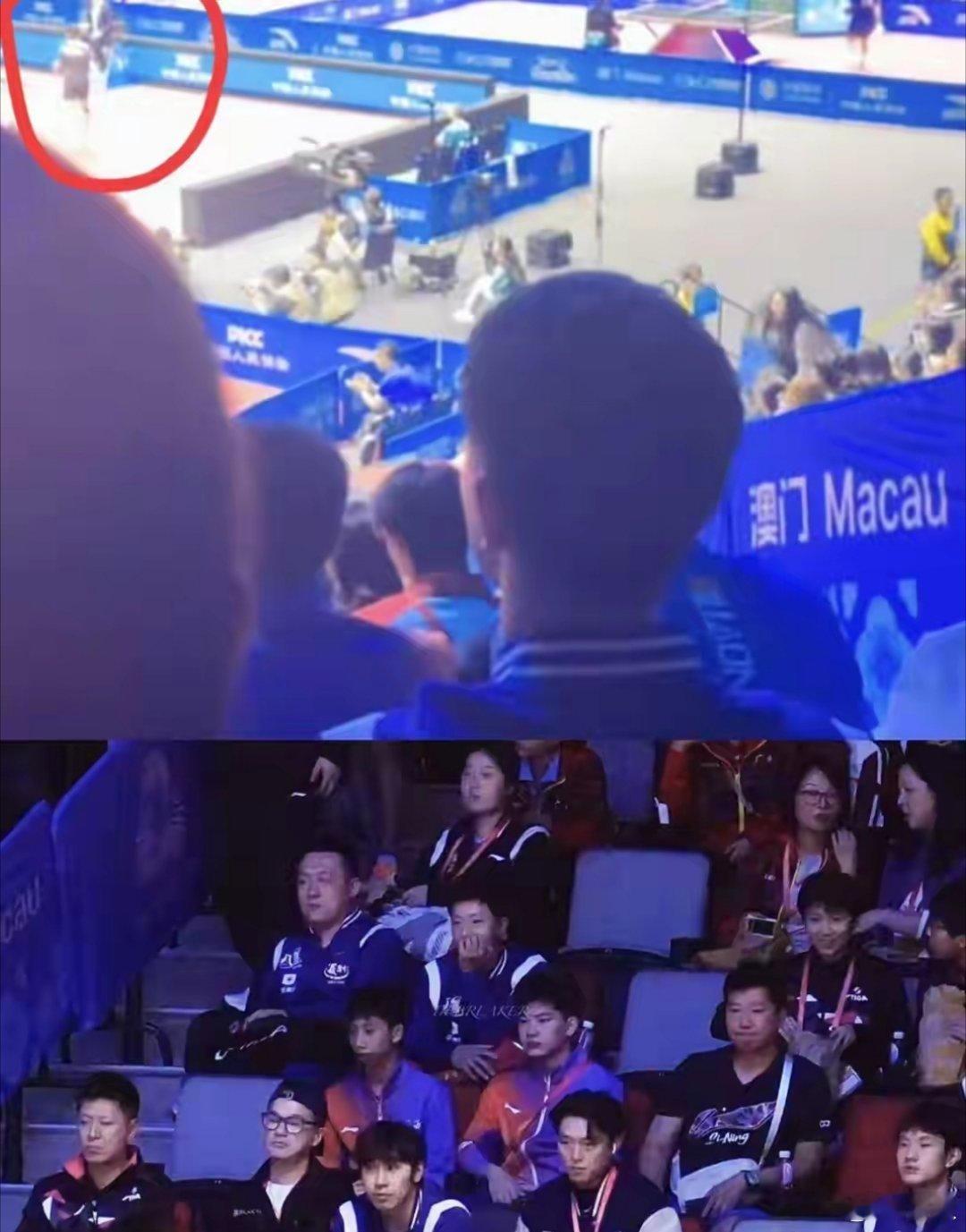 北京时间11月13日晚，在全运会乒乓球项目男子单打1/8决赛王楚钦对战黄镇廷的比