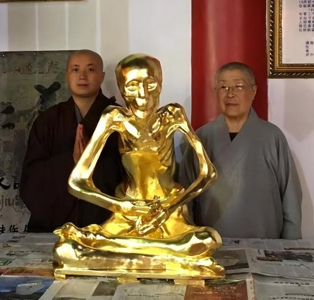 1995年，安徽85岁的女尼姑仁义师太临终前告诉他的徒弟：“我死后不烧，将我放入