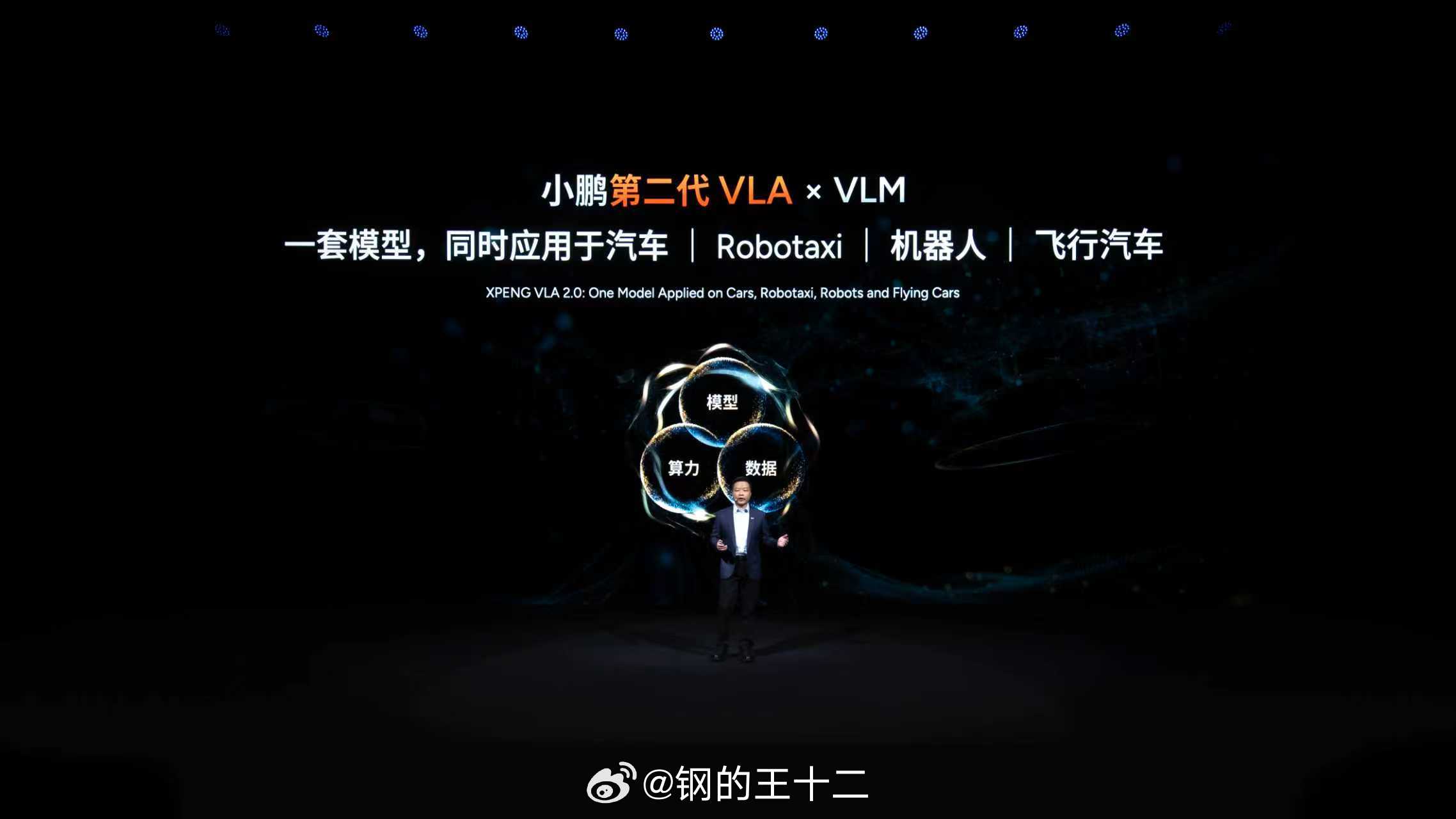 小鹏公司这次的披露有亮点：1、第二代Vla方案进入到世界模型阶段，在往L4自动驾