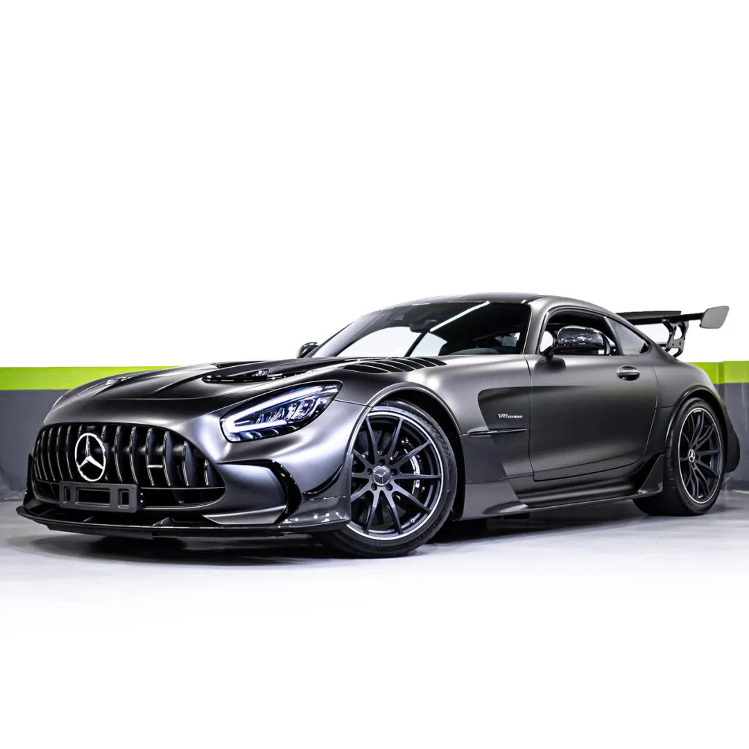 #豪车超跑[超话]# 奔驰 AMG GT Black Series！4.0T双涡