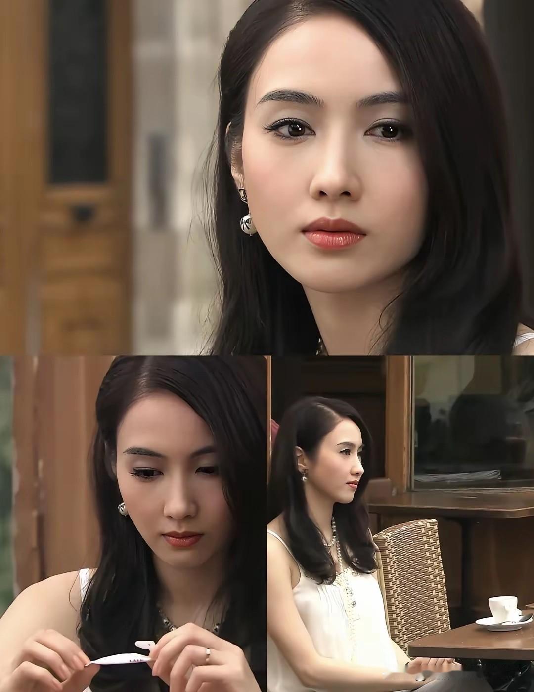 不愧是曾经的香港第一美人，确实美若天仙