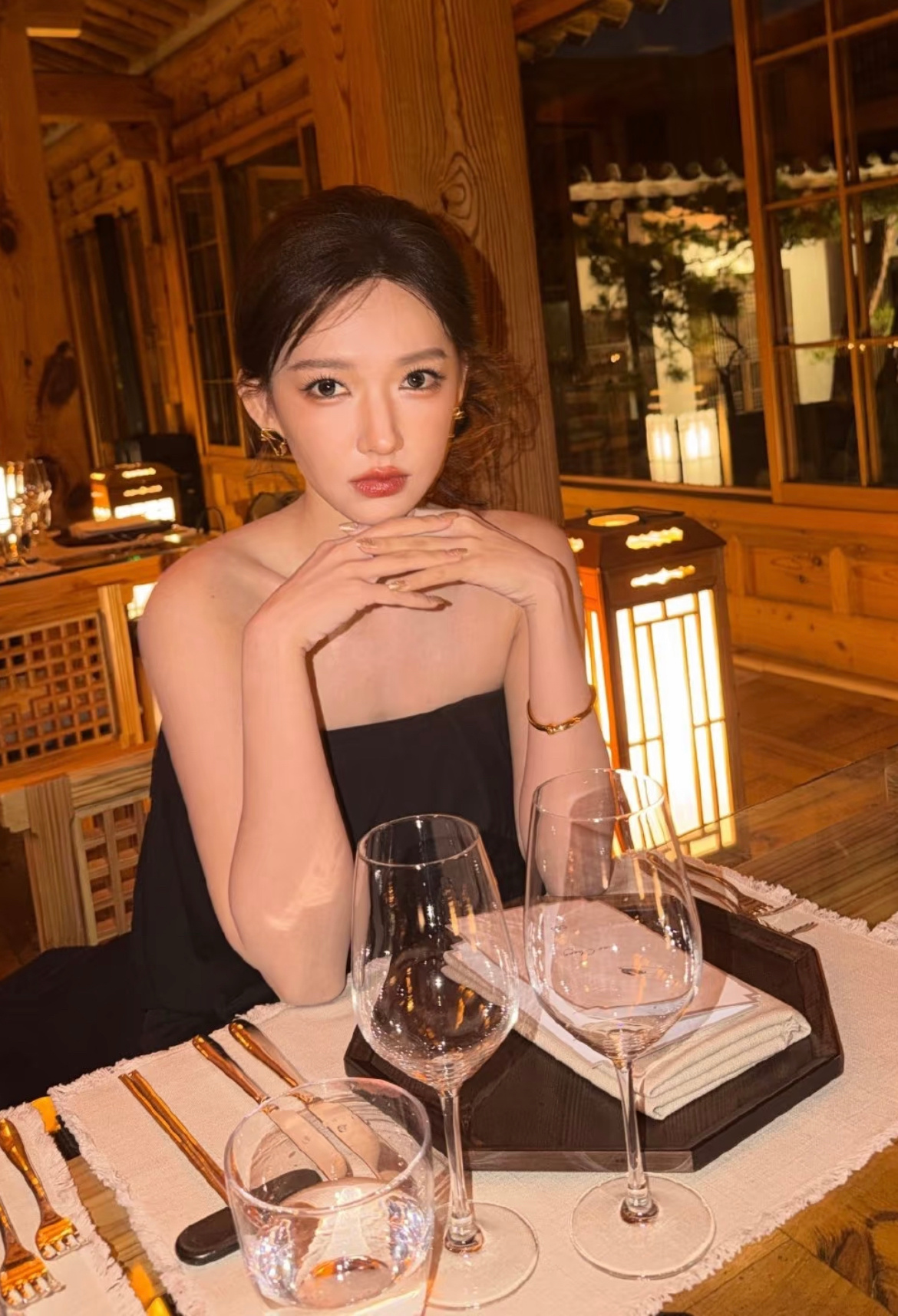 意想不到的合照来了Cos 晚宴程潇 李栋旭 