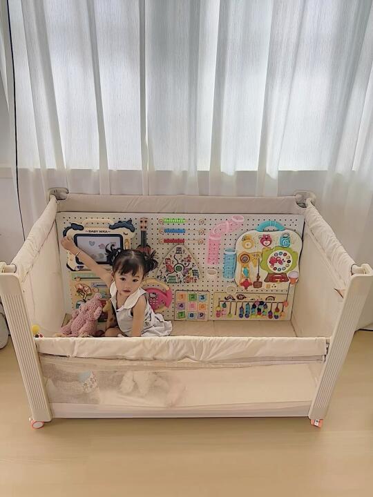 花小钱办大事！婴儿床爆改成功！