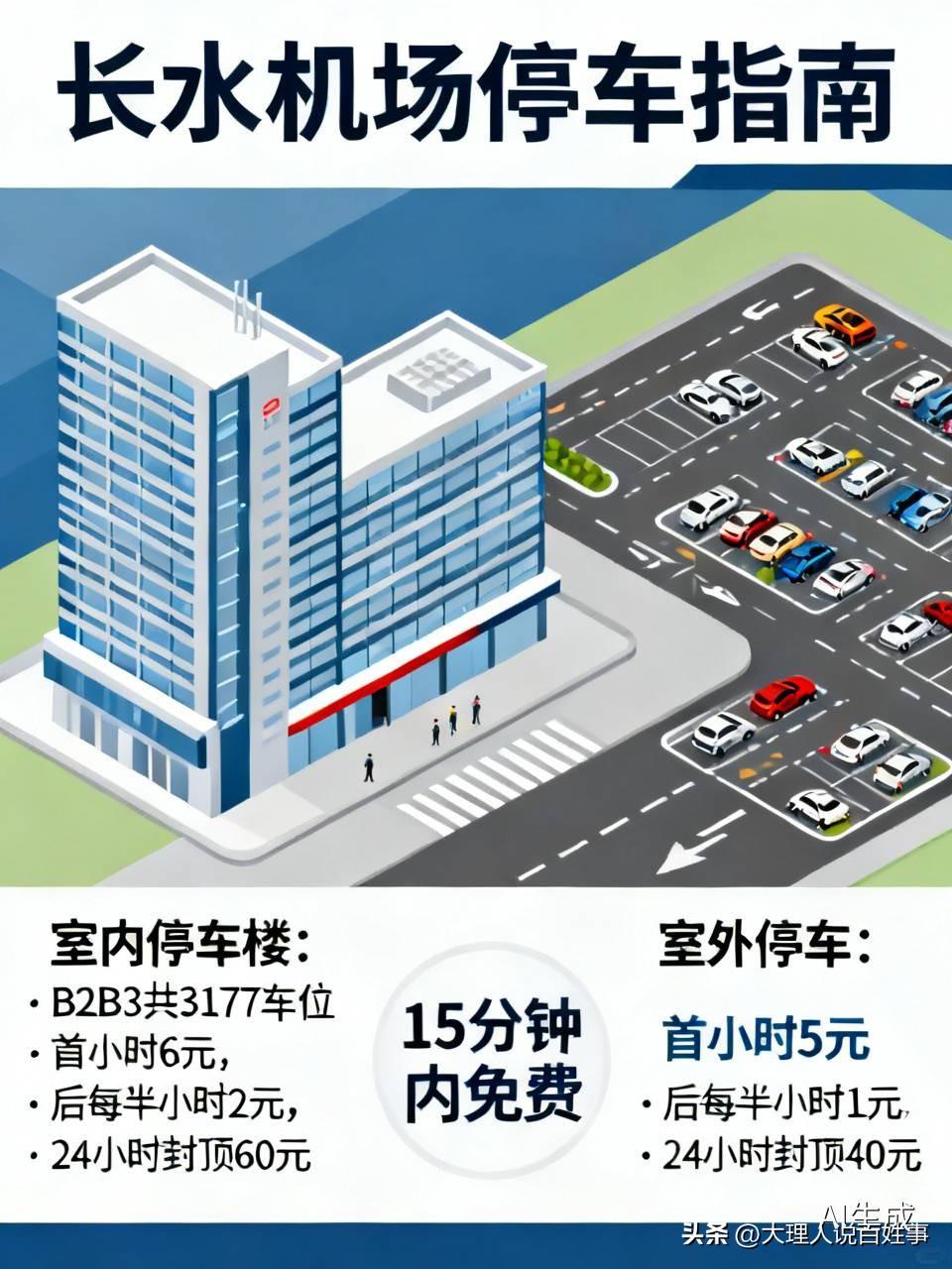 刚自驾去昆明长水机场送亲友，特意提前摸清了国庆假期的停车收费规则，怕踩坑的朋友直