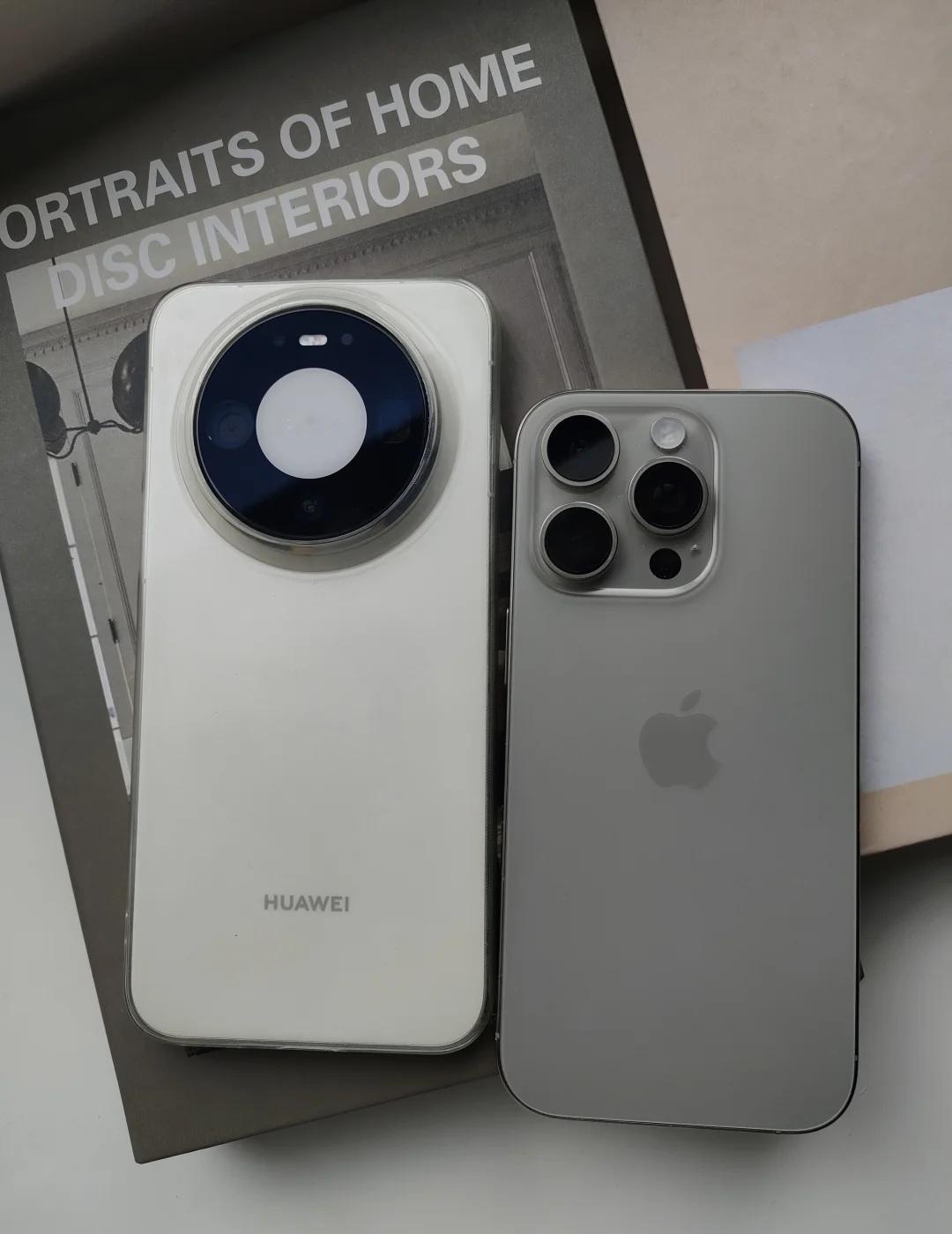 十年果粉转华为失败了😭
从iPhone7到iPhone16p，我用苹果也有小十