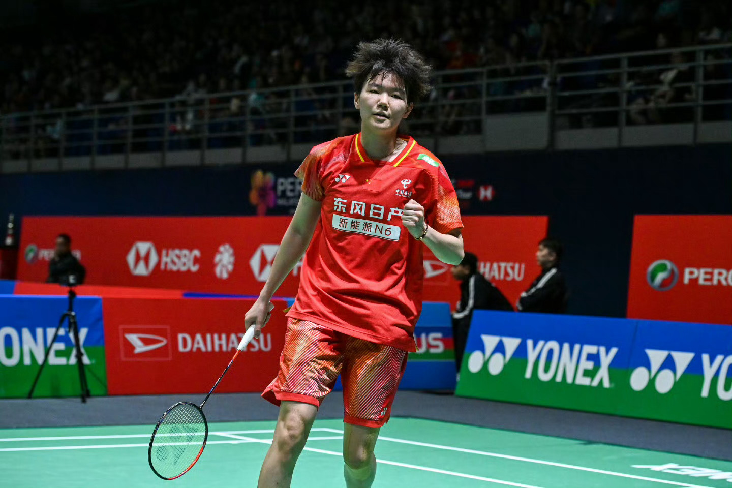 2026年韩国羽毛球大师赛 韩千禧22-20, 18-21, 21-14金佳蓝晋